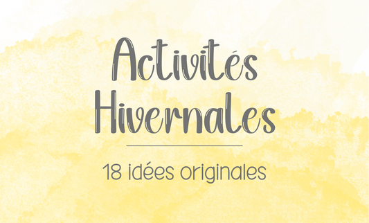 18 idées d'activités hivernales originales