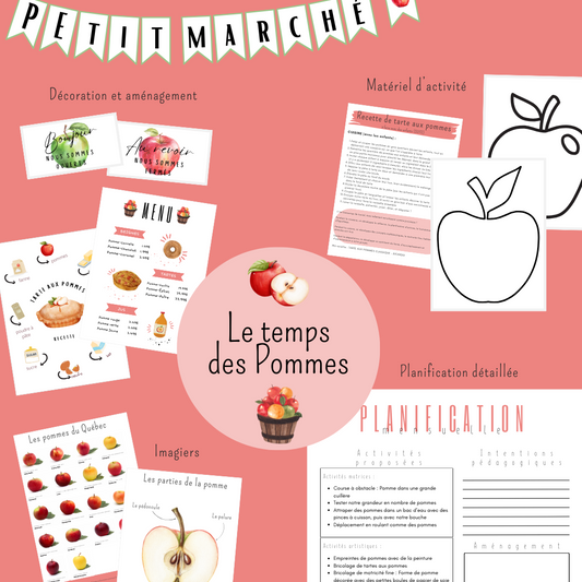 Le temps des pommes - Planification complète