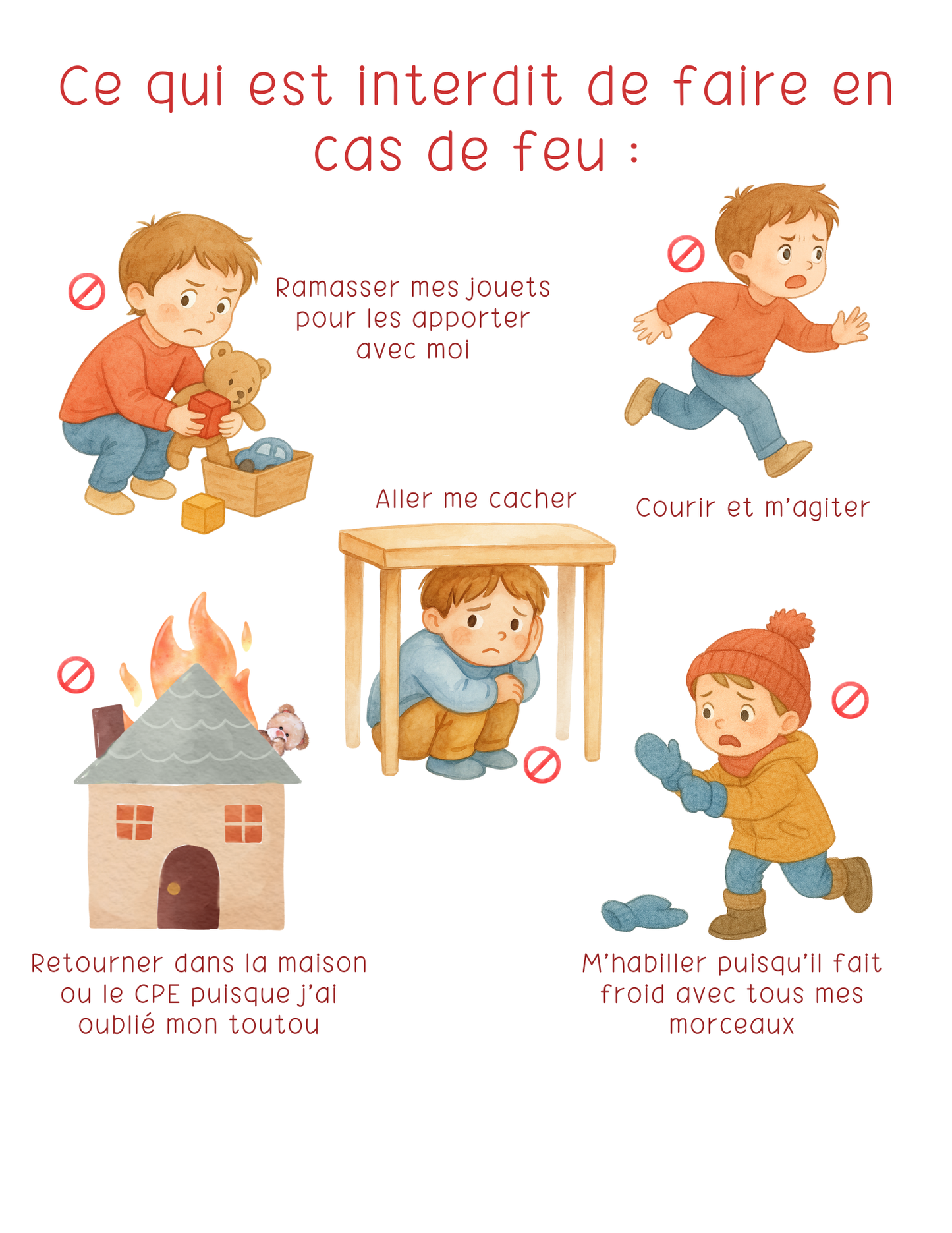 Les pompiers | Thématique