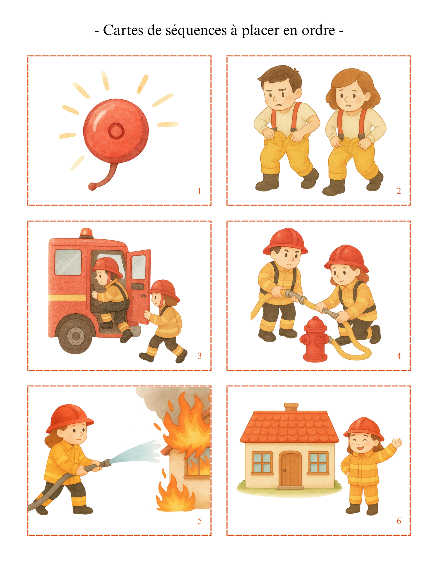 Les pompiers | Thématique