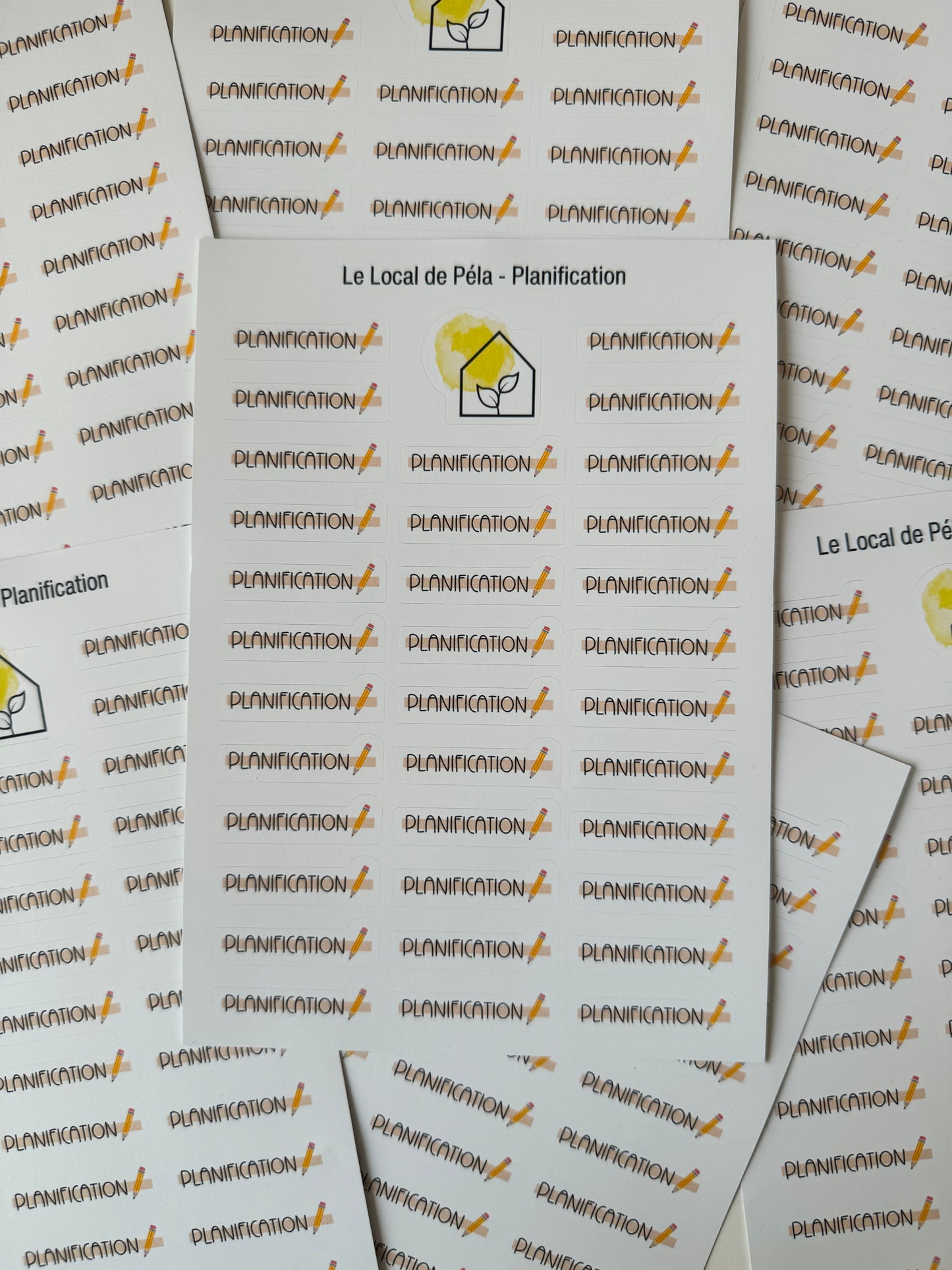 Planification | Autocollants