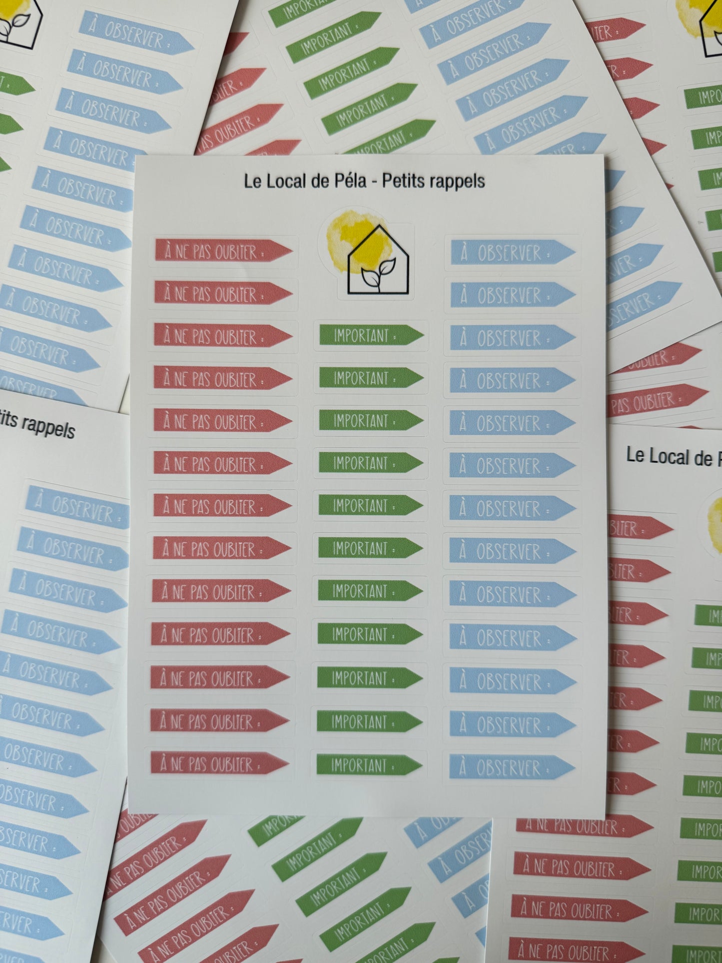 Petits rappels | Autocollants