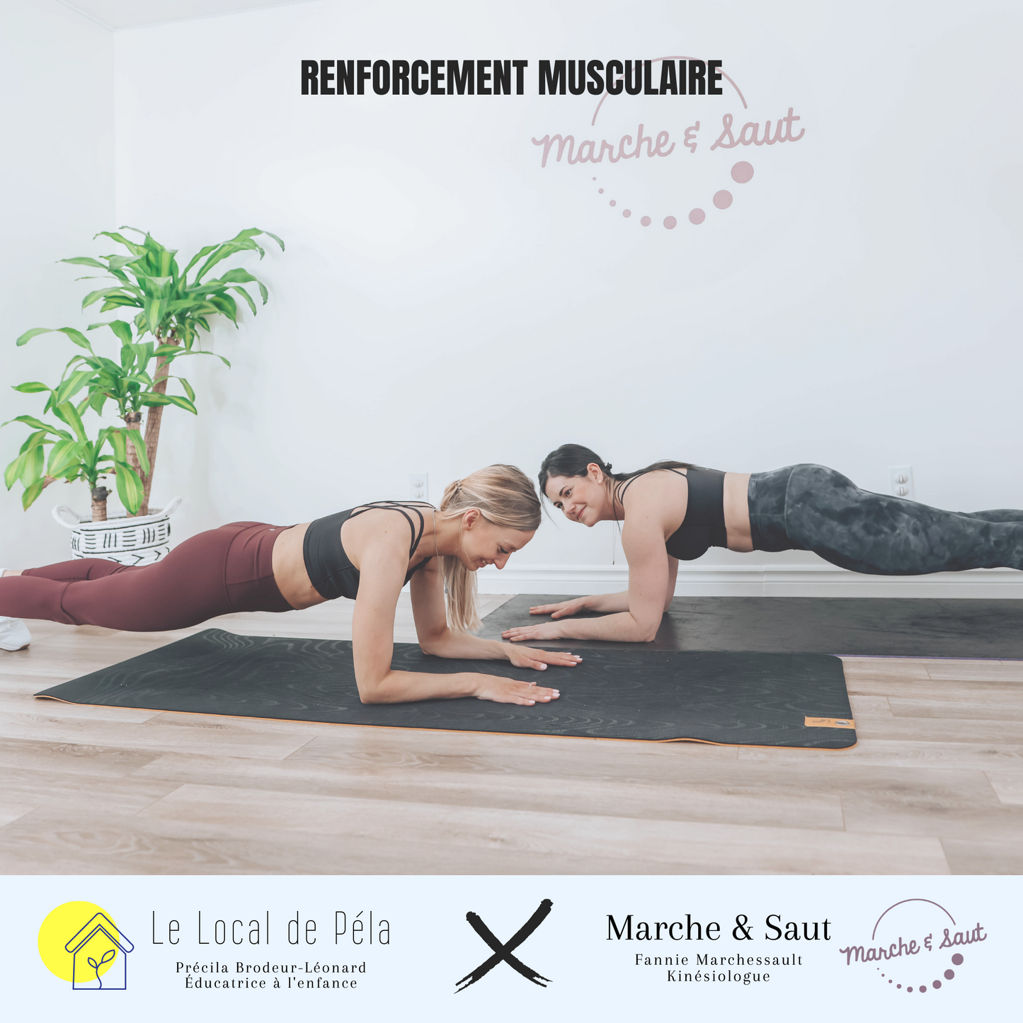 ÉDUCATRICE 2.0 - Le Local de Péla X Marche & Saut - Programme d'entraînement pour éducatrices à l'enfance