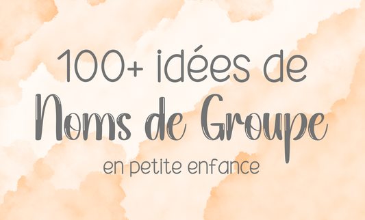 100+ idées de noms de groupe