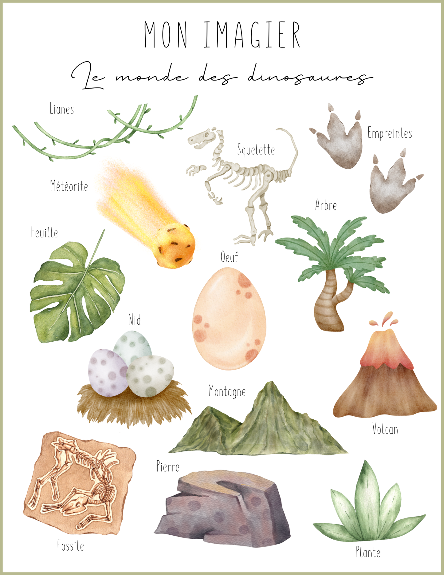 Les dinosaures | Thématique