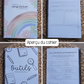 Cahier de compilation des observations