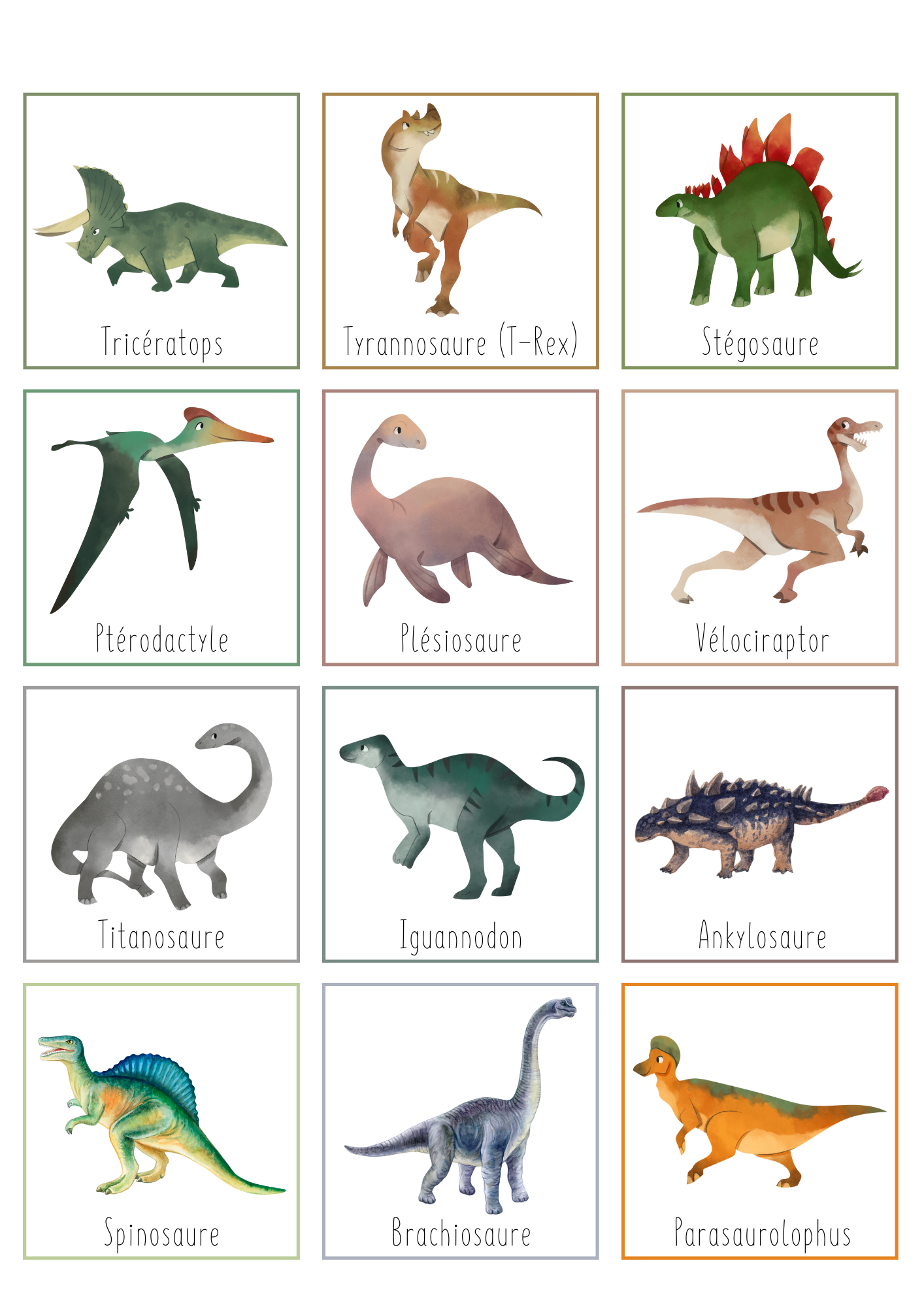 Les dinosaures | Thématique