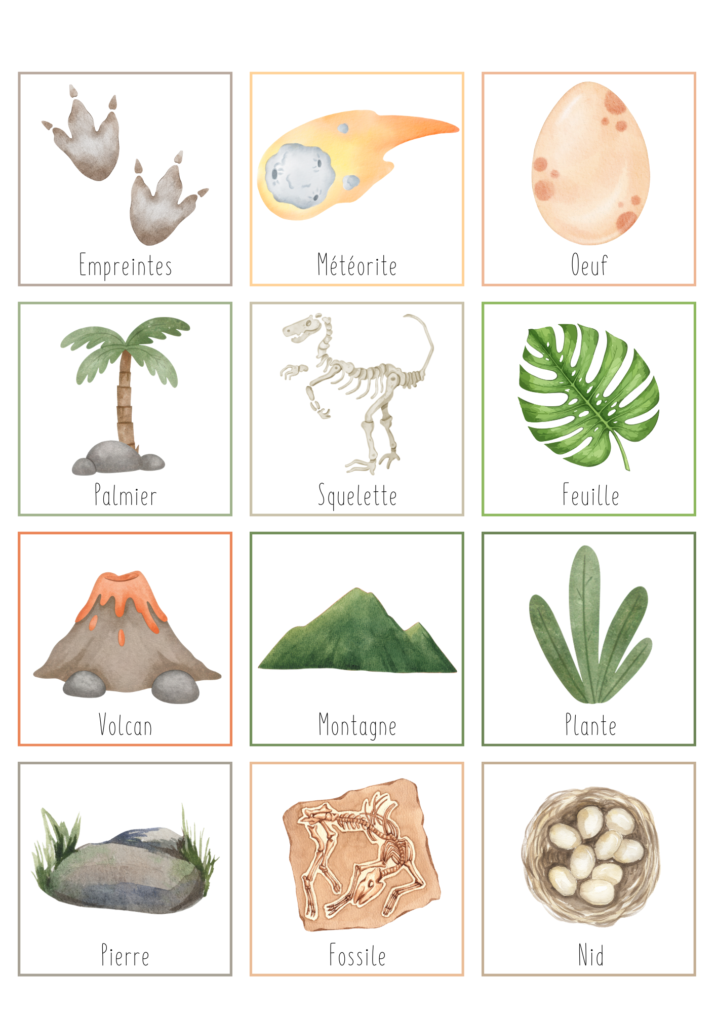 Les dinosaures | Thématique