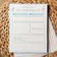 Duo de remplaçement | Bloc-notes