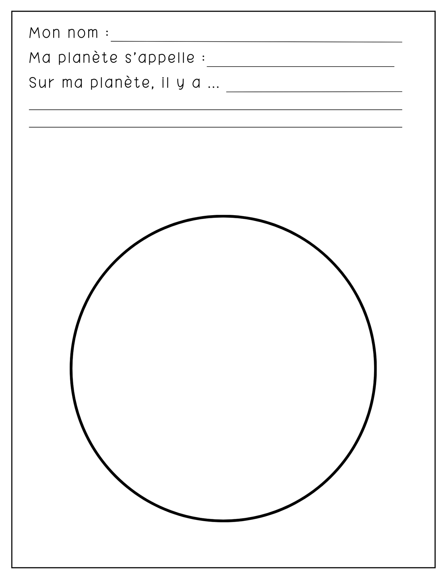 L'espace | Thématique