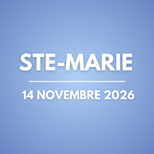 STE-MARIE | 14 novembre 2026