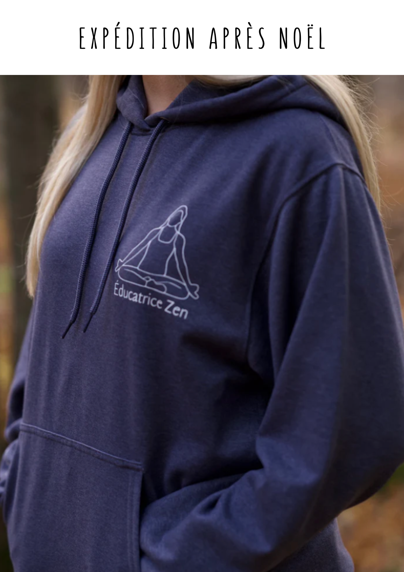 Éducatrice Zen | Hoodie