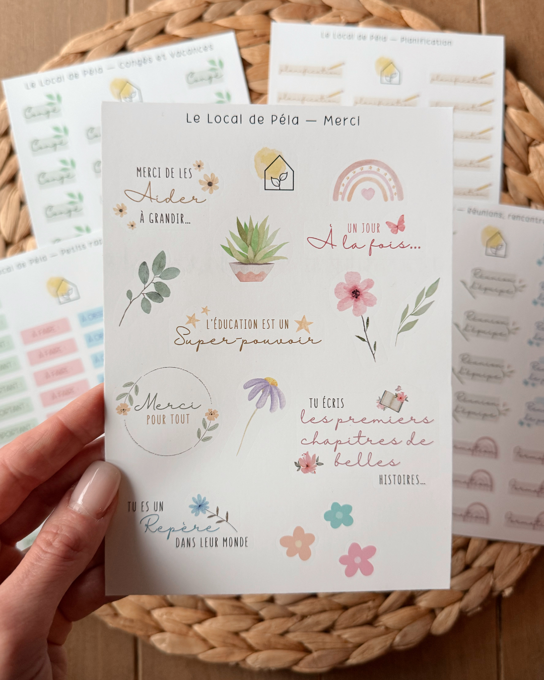 Merci | Autocollants