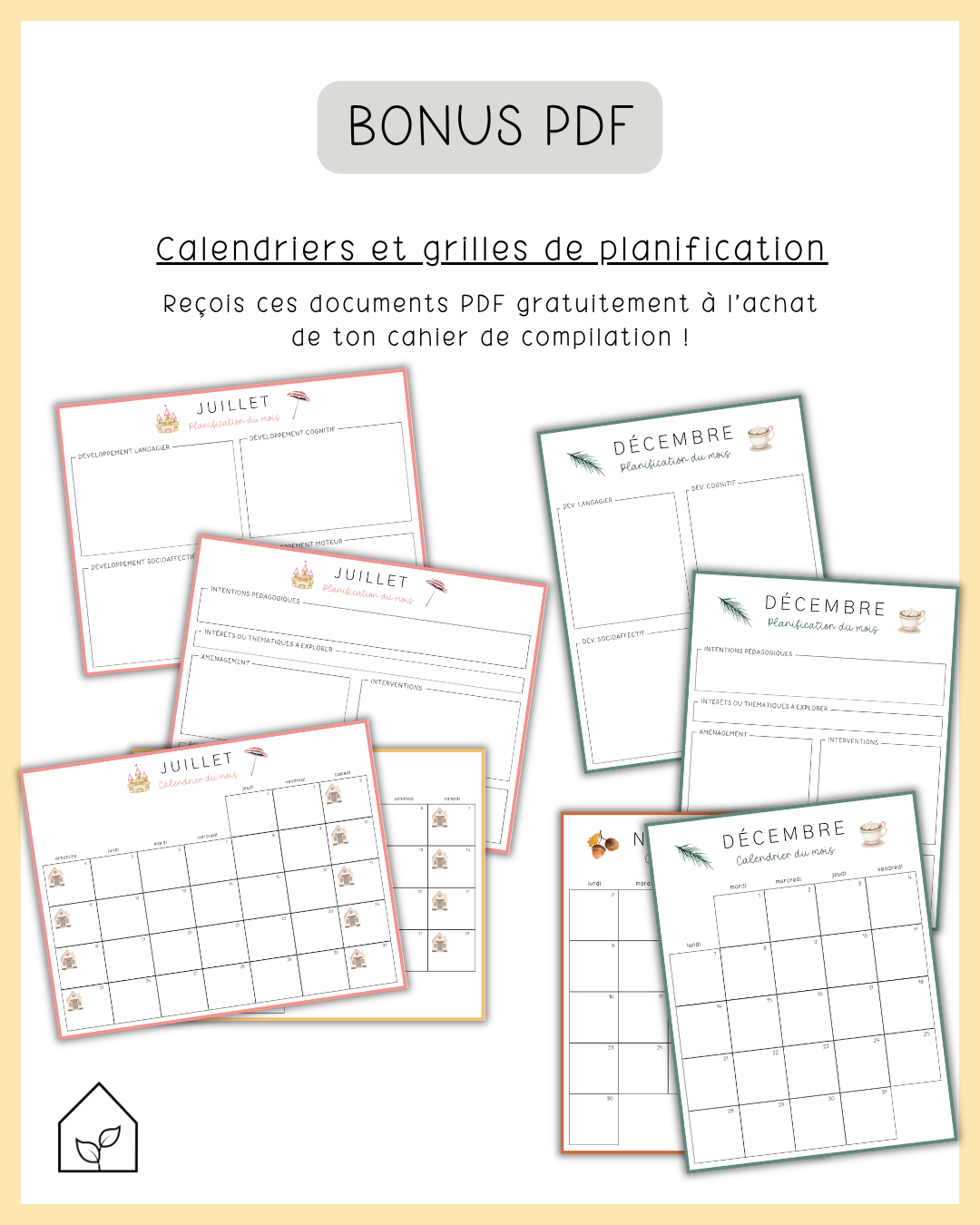 Cahier de compilation des observations
