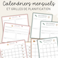 NUMÉRIQUE - Calendriers mensuels et grilles de planification 2026-2027