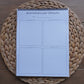 Cahier de notes d'observation