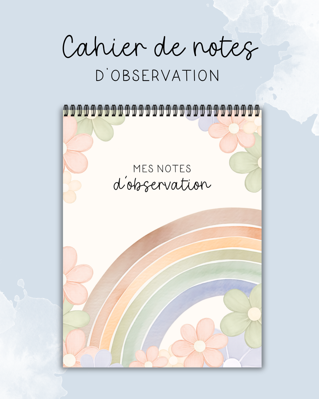 Cahier de notes d'observation