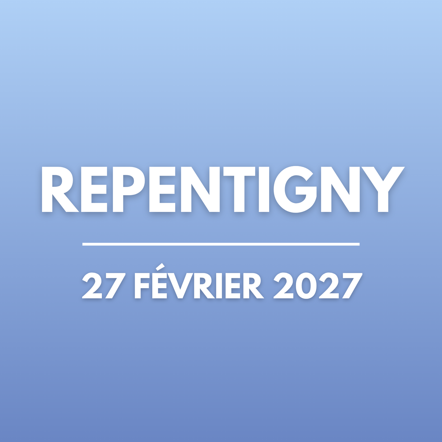 REPENTIGNY | 27 février 2027
