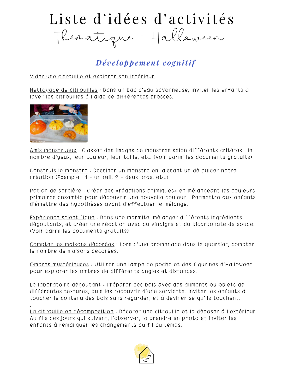 L'Halloween | Thématique