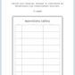 Cahier de notes d'observation