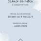Cahier de notes d'observation