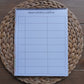 Cahier de notes d'observation