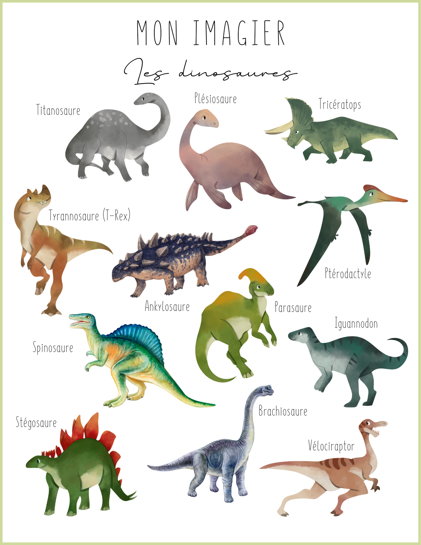 Les dinosaures | Thématique