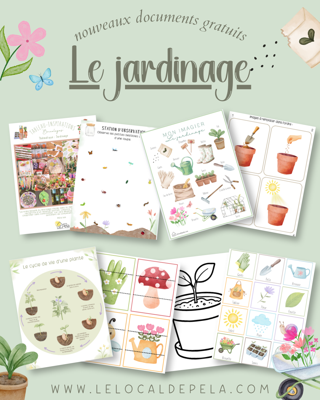Le jardinage | Thématique
