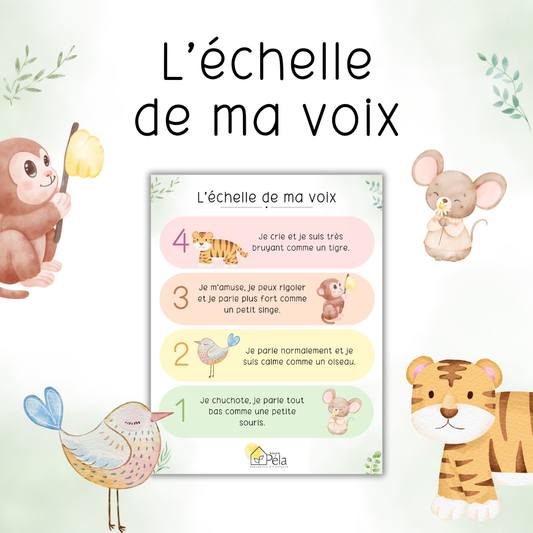 L'échelle de ma voix | Affiche