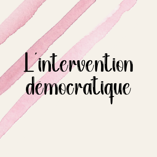 L'intervention démocratique | Info-parents